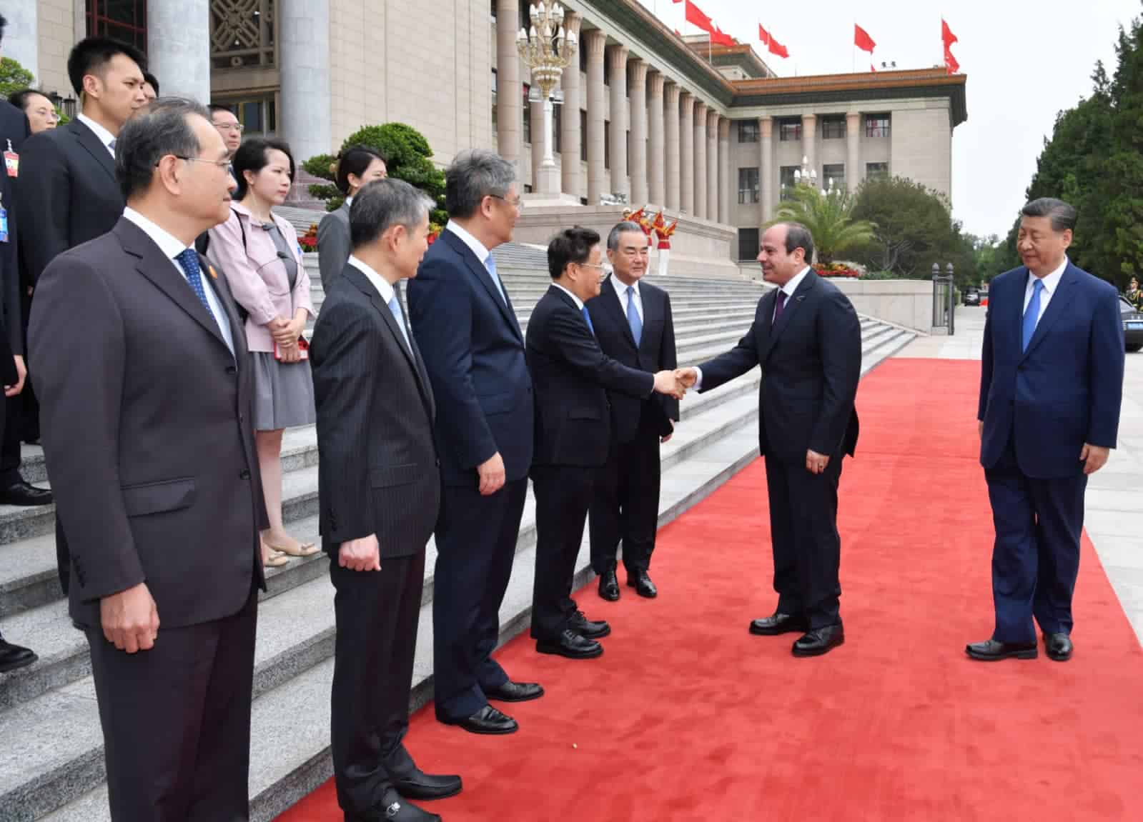 السيسي ونظيره الصيني يشهدان توقيع اتفاقية تطوير مبادرة الحزام والطريق
